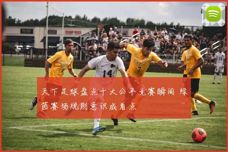 天下足球盘点十大公平竞赛瞬间 绿茵赛场规则意识成看点